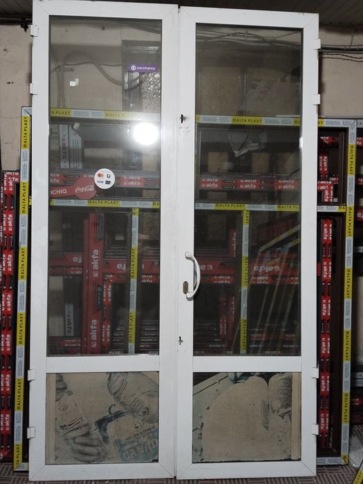 Акфа эшик б/у холати яхши