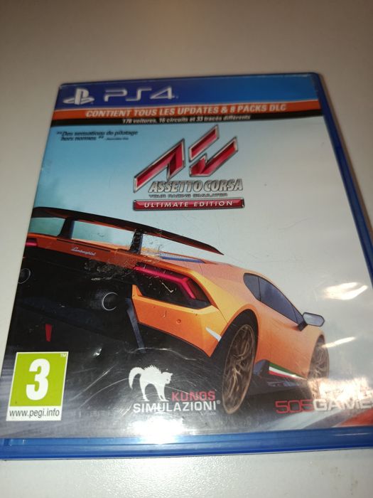 ASSETTO CORSA PS4 ultimate edition  joc de curse cu masini mistooo
