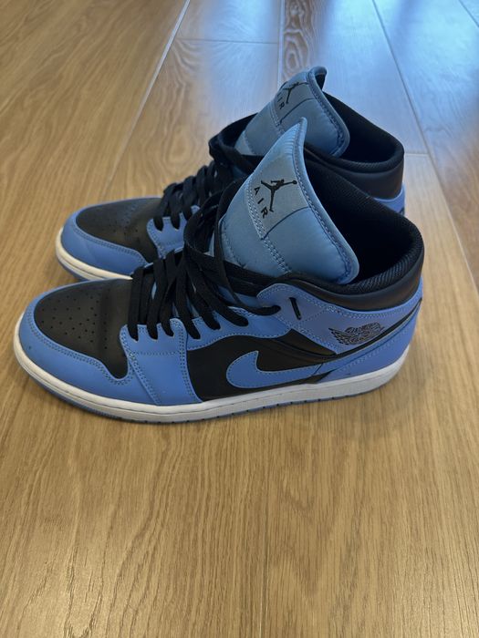 REDUS Air Jordan 1 Mid, marime 45, stare foarte bună