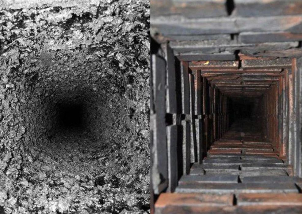 Чистка дымохода и печи