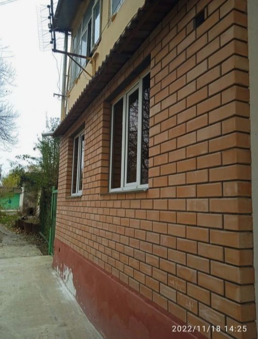 Балконга Облецовка Гишттерамиз Кладка Кирпича балкона
