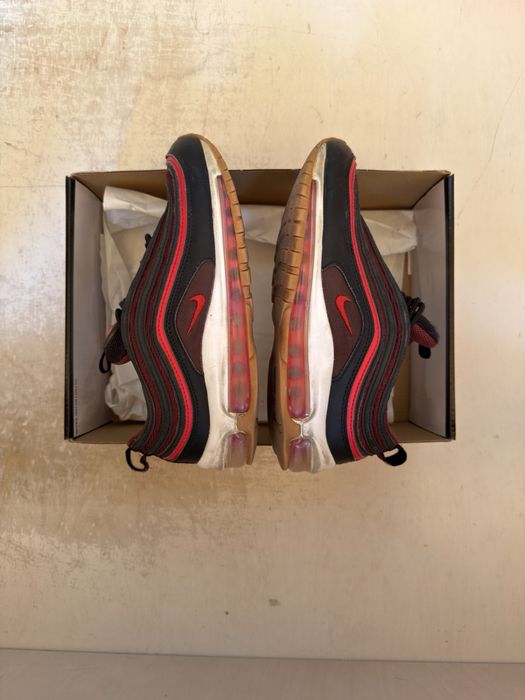 Nike Air Max 97 (GS) - Черно/Червено - Размер 39 (24.5 см)