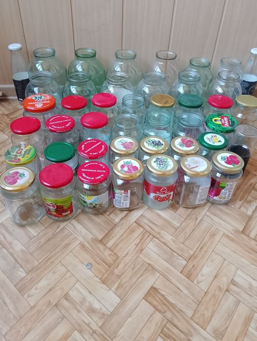 Банки стеклянные  40 шт
