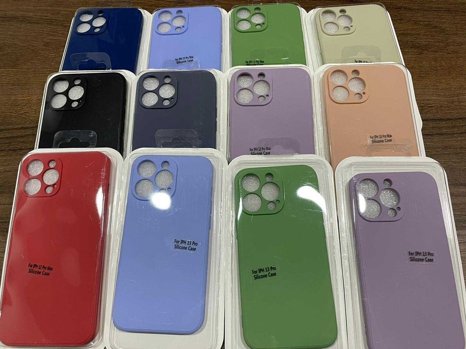  Carcasa Spate iphone 12 Pro Max Black Gold Alb Silver 