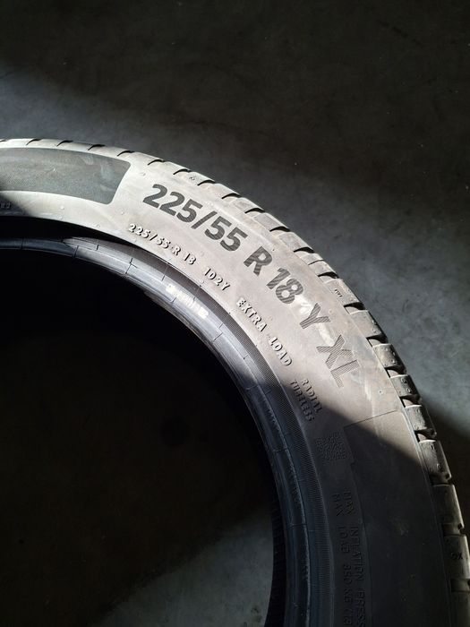 2 Anvelope de vară 225 55 r18 Continental