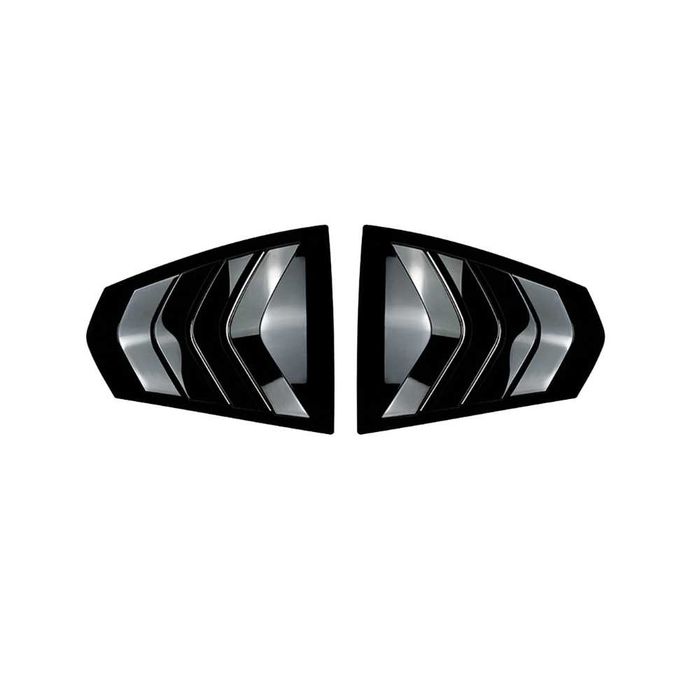 Добавки за задни странични стъкла BMW G20 Хриле Черен гланц