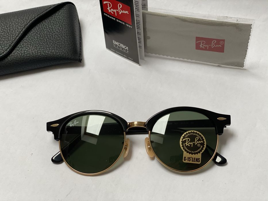 Ochelari de soare RAY BAN 4246 Clubround Noi.