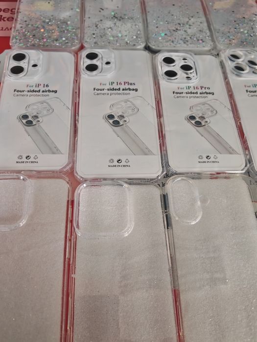 Iphone 16,iphone 16+,iphone 16 pro,iphone 16 pro max силиконов гръб