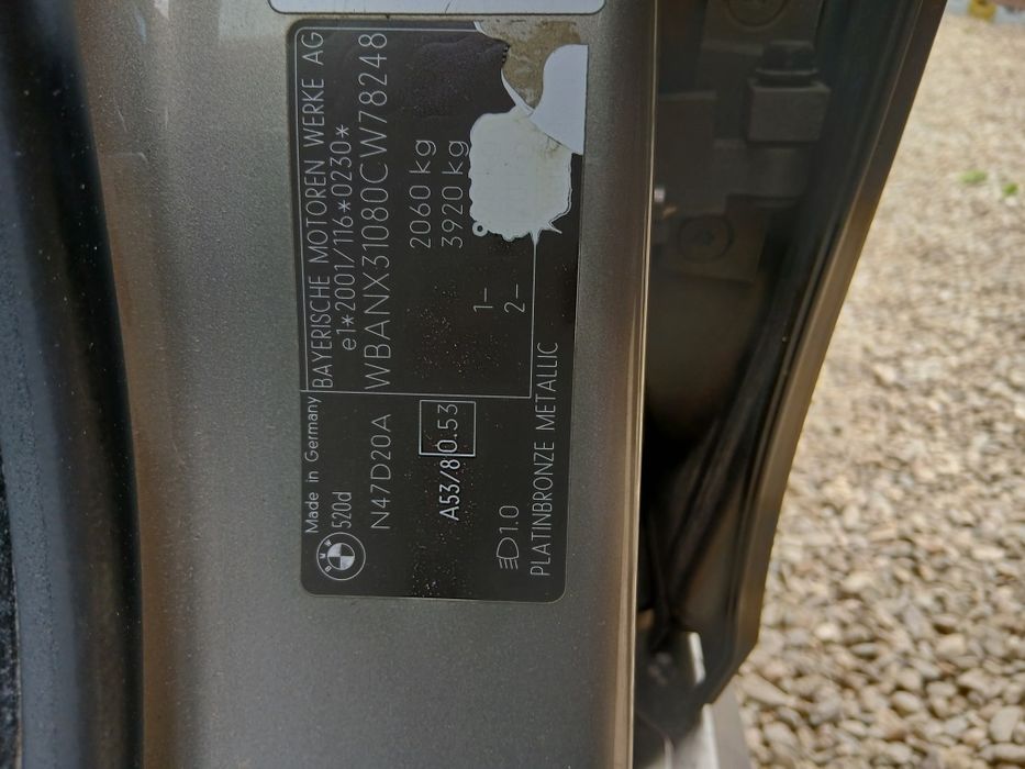 Vând BMW e60 m5 520d