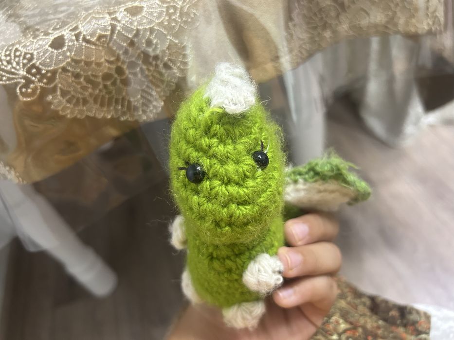 Игрушка вязаная в ручную