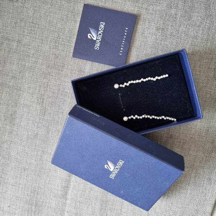 Висящи Обеци с камъни Swarovski