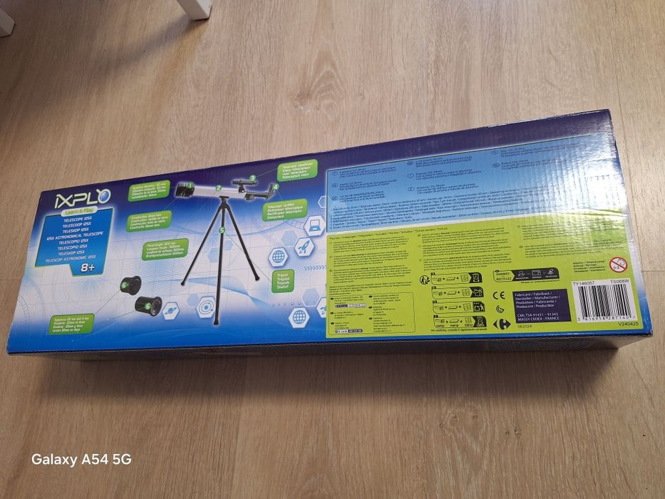 Telescop astronomic nou ,sigilat 8+