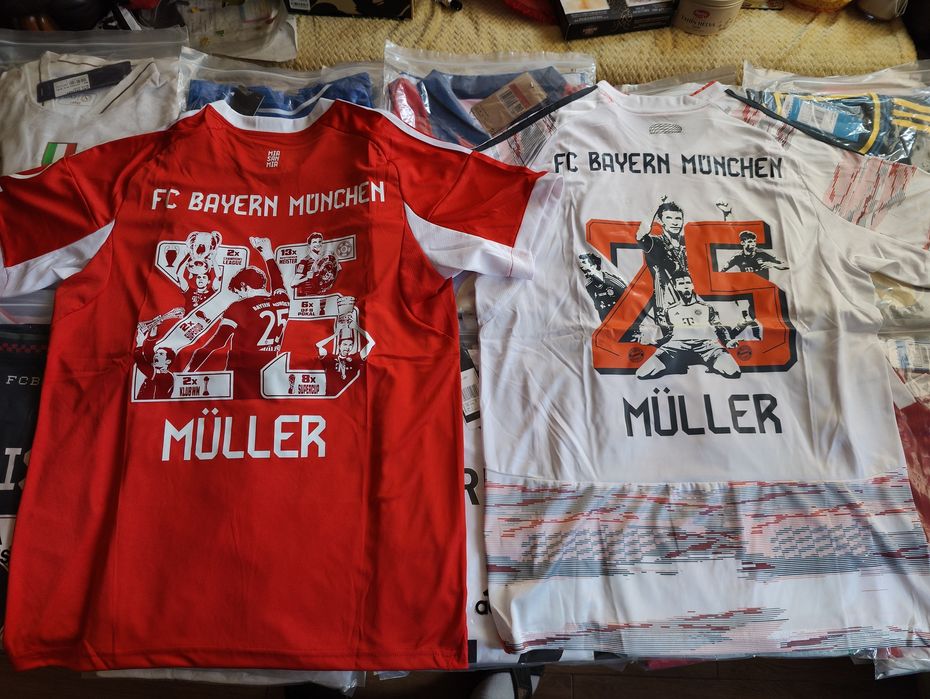 Футболни тениски Bayern Munchen 2025/2026 Thomas Muller принт 2025/26