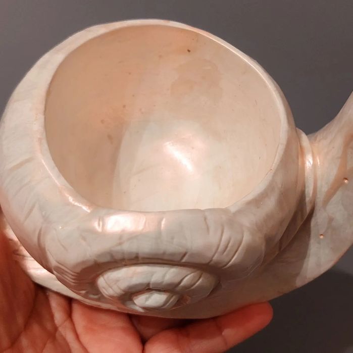 Сувенир,шкатулка улитка из гипса