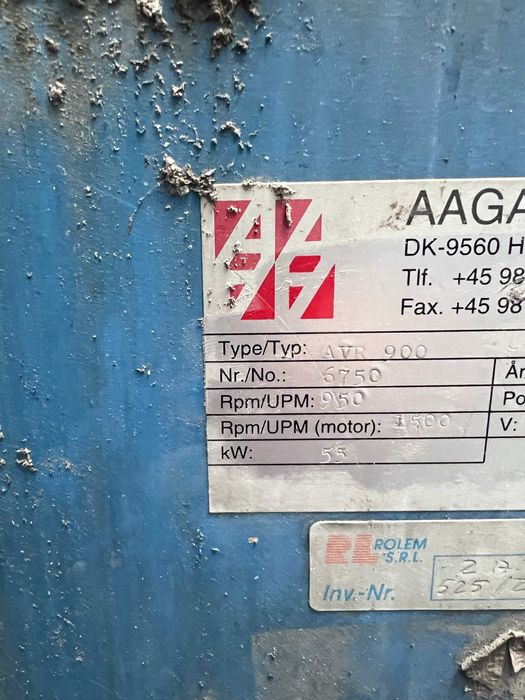 Instalatie de exhaustare 2 x 55 kw(ventilator)