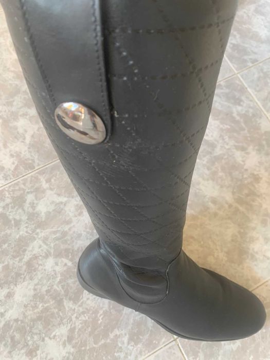 Продавам ботуши естествена кожа 38