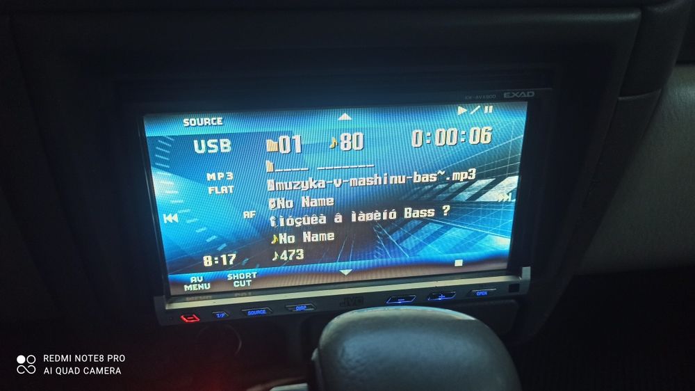 Магнитофон 2Din, JVC оригинал