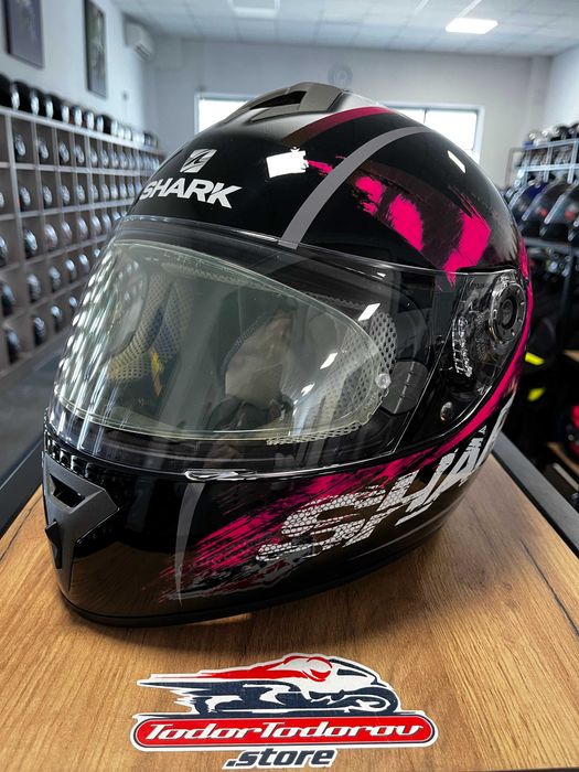 Мото каска за мотор SHARK S600 EXIT XS 53-54,перфектно състояние