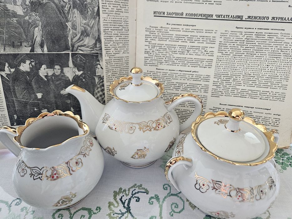Чайный сервиз, СССР