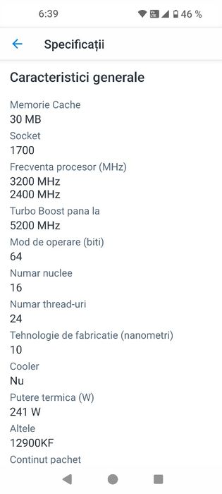 Procesor Intel Core i9-12900kf socket 1700