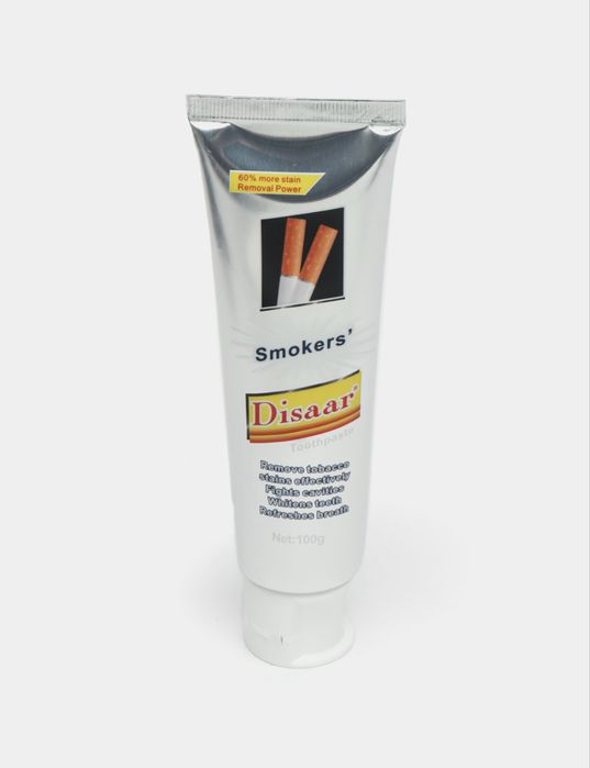 DISAAR  chekuvcilar uchun mahsus Tish pastasi!