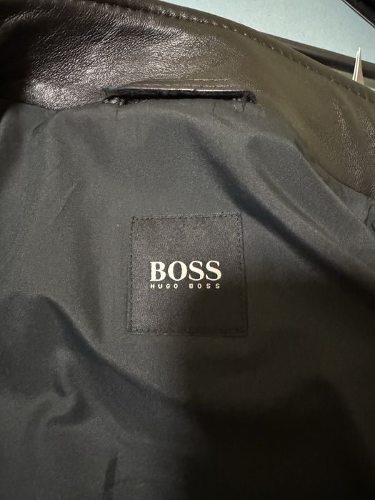 Кожено яке HUGO BOSS