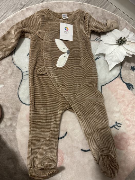 Salopete de bebelusi Chicco din velur 74 NOI