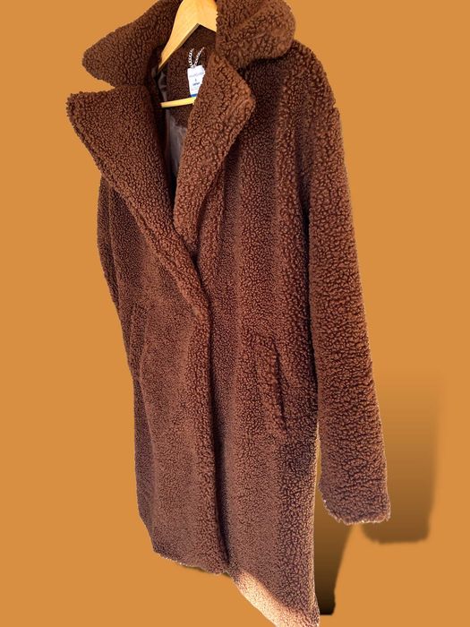 Jacheta de iarna bucle maro