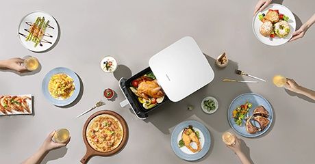 Аэрогриль гриль фритюрница Xiaomi Smart Air Fryer 6.5 (Black)