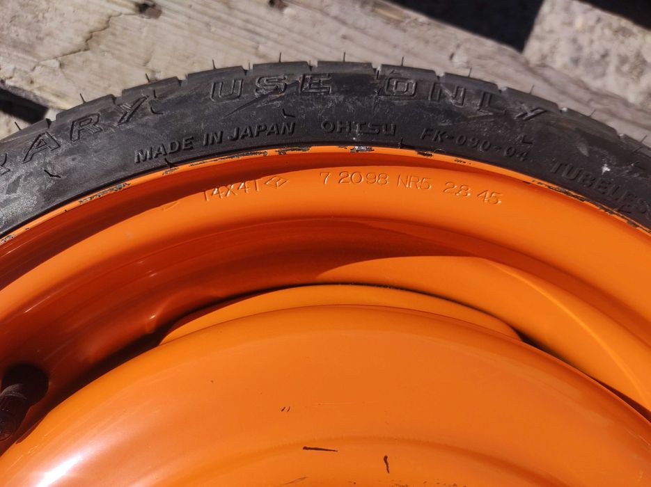 14 резервна джанта патерица 4х110 DAIHATSU Mira Coure Opti 105/70/14