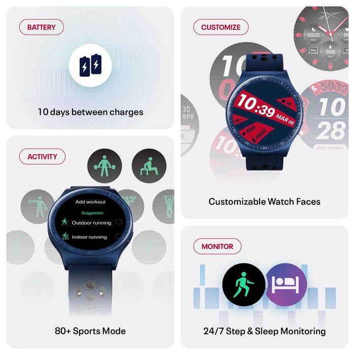 Новинка оригинальные часы Reebok Icon Smartwatch новые в упаковке