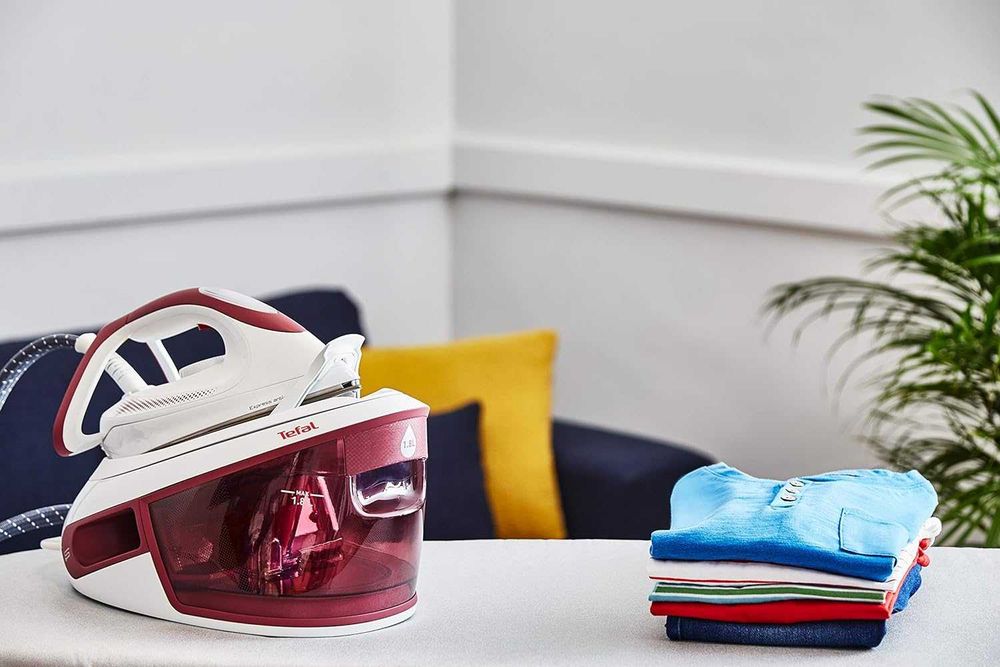 Нов Мощен Парогенератор Ютия Tefal Express Anti-Calc SV8012 с Гаранция