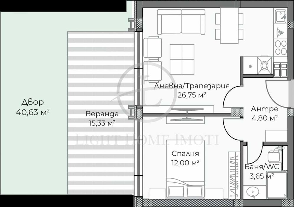 Продава се Двустаен апартамент в Пловдив, Център - 97 кв.м за 1178 €/кв.м - Снимка #5