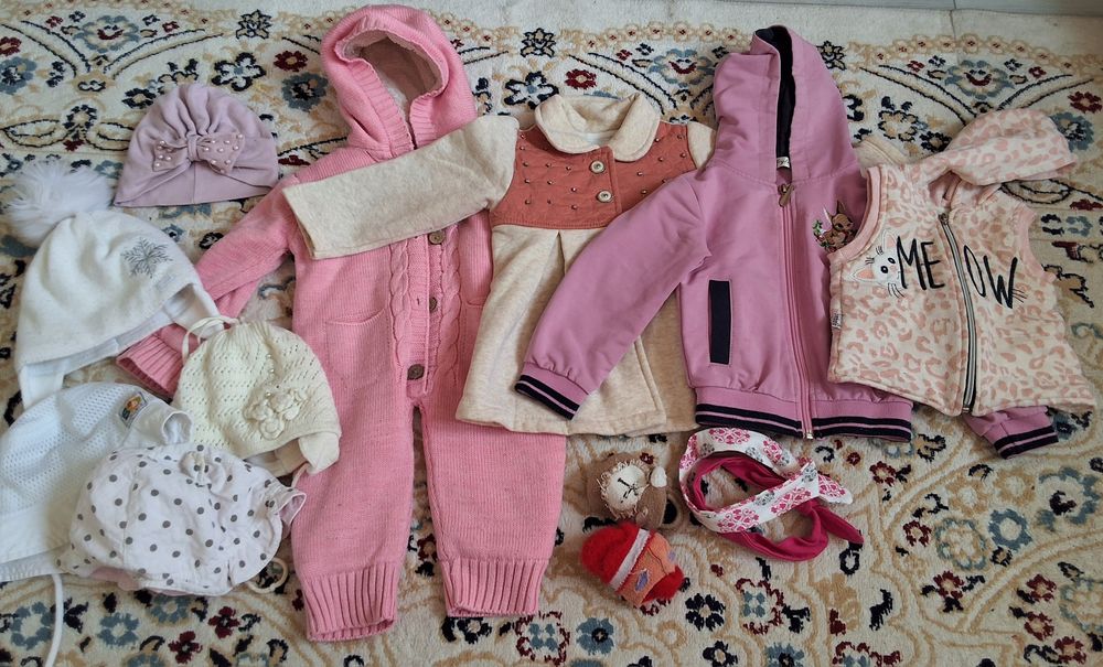 Одежда для девочек 9-12мес