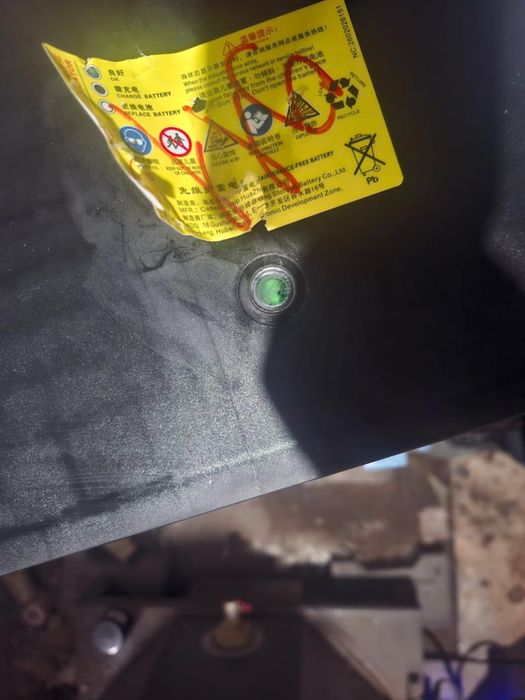 Аккумулятор Shacman камаз литой