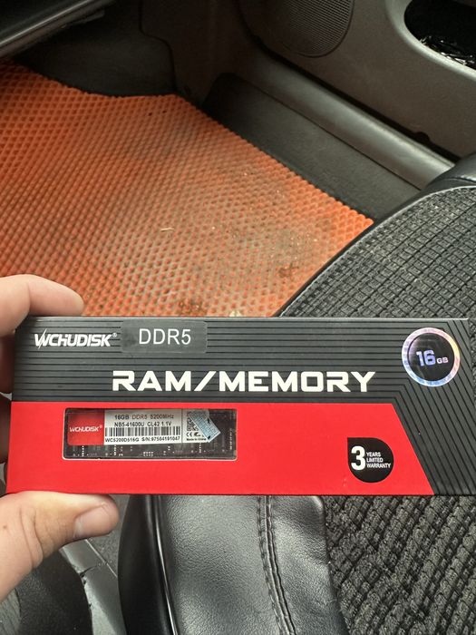 Продаю оперативку DDR5 16GB
