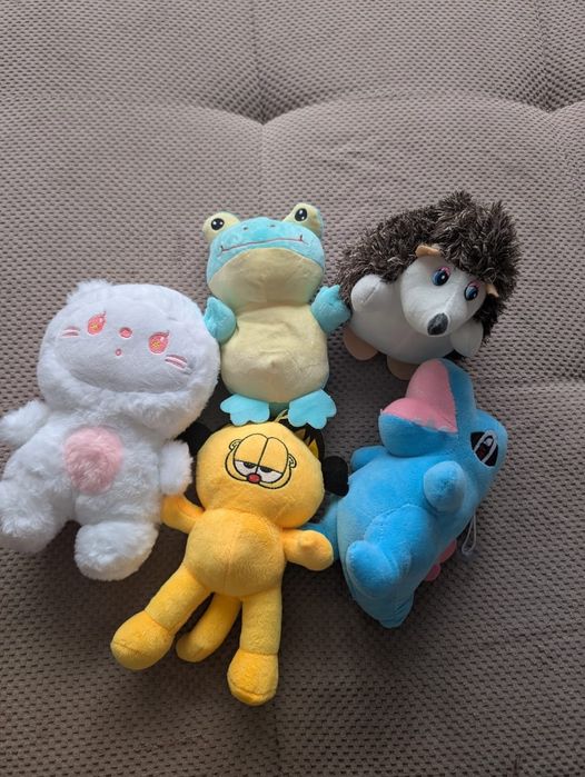 Мягкие игрушки новые, цена за 5шт