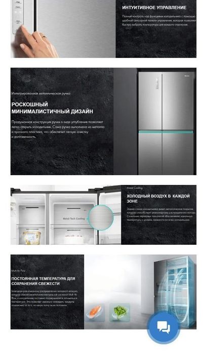 Новый холодильник Hisense