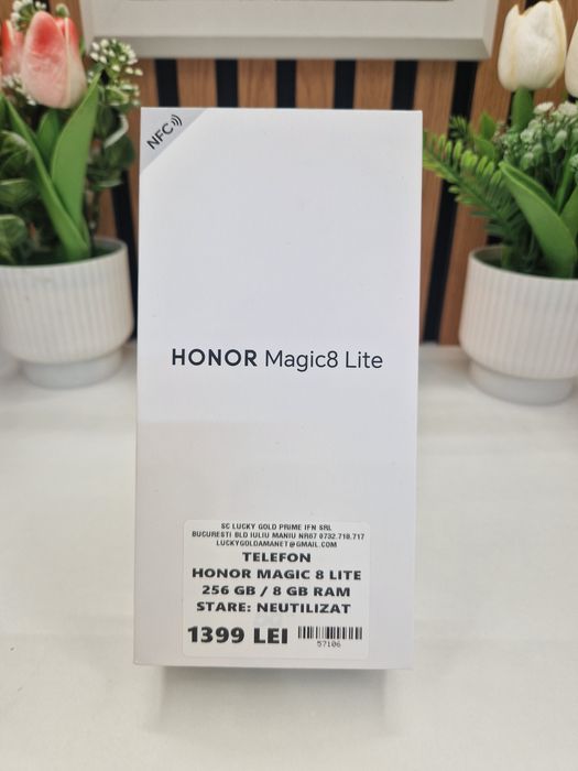 Honor Magic 8 Lite 256GB / 8GB RAM NOU GARANTIE! #57106
