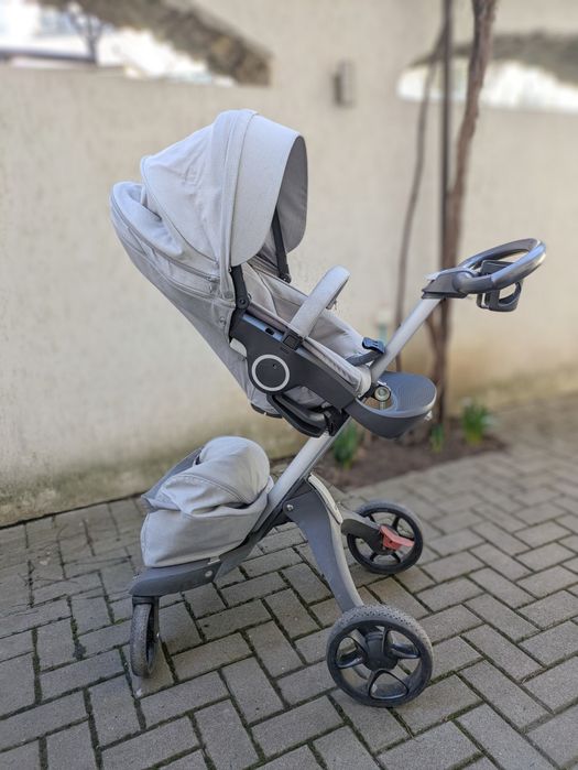 Детска количка Stokke Xplory с два коша и раница