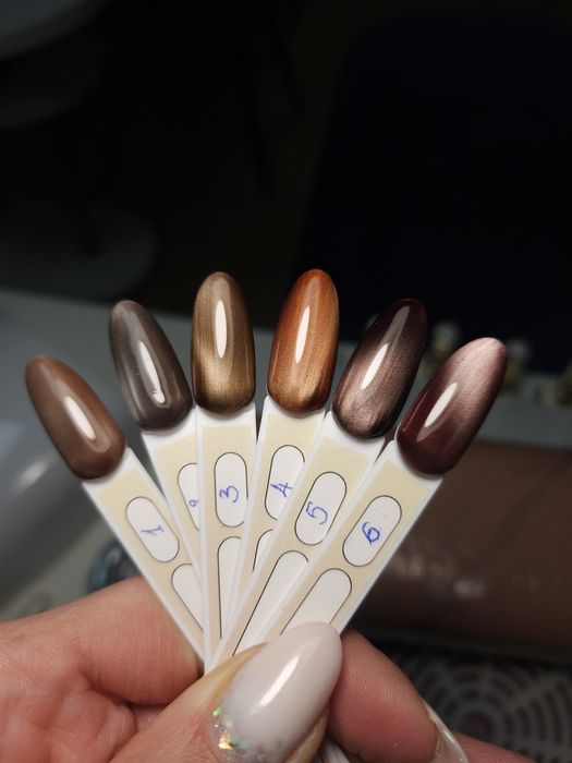 Гел лак "Котешко око"