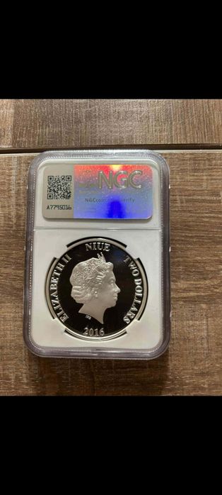 Сребърна монета 1 унция Година на маймуната лунар