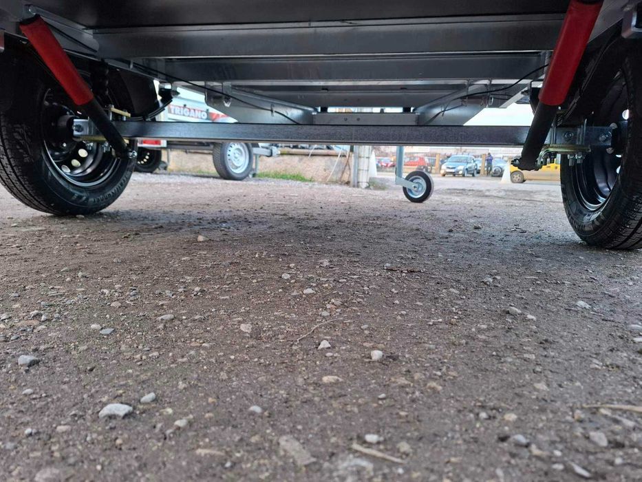 НОВО самосвално ремарке с ресьори и амортисьори NEPTUN N7-210 PRR