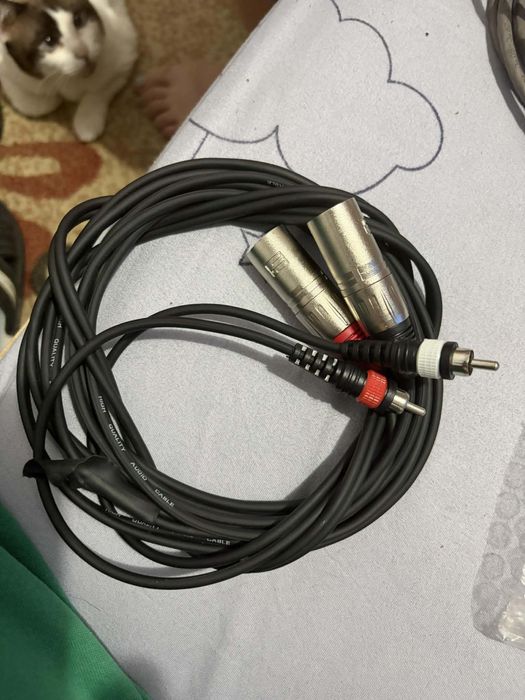 Cablu audio profesional adam hall rca la xlr