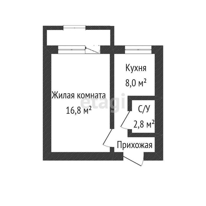 1 к.кв. р-н Сазда