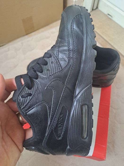 Nike air max 90 all black mar 36.5