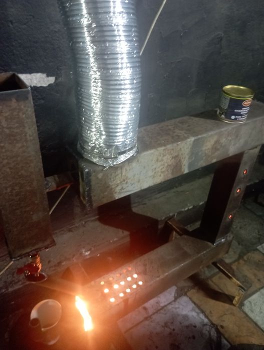 Масляная печка для сто