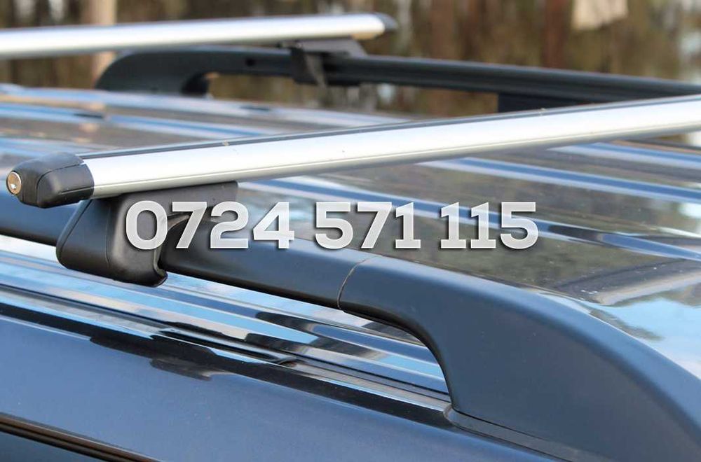 Set bare transversale ALUMINIU, lungime: 120 cm (modele compatibile in descriere)