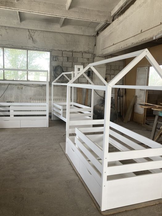 Детские кровати домик