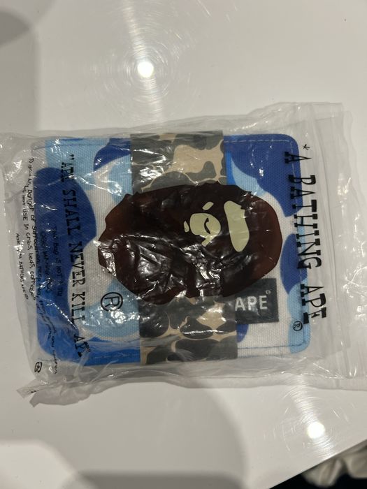 BAPE  Blue Camo Wallet